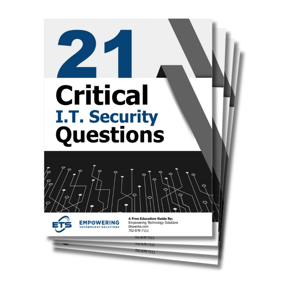 21-Questions You Should Ask Your IT Company by ETS