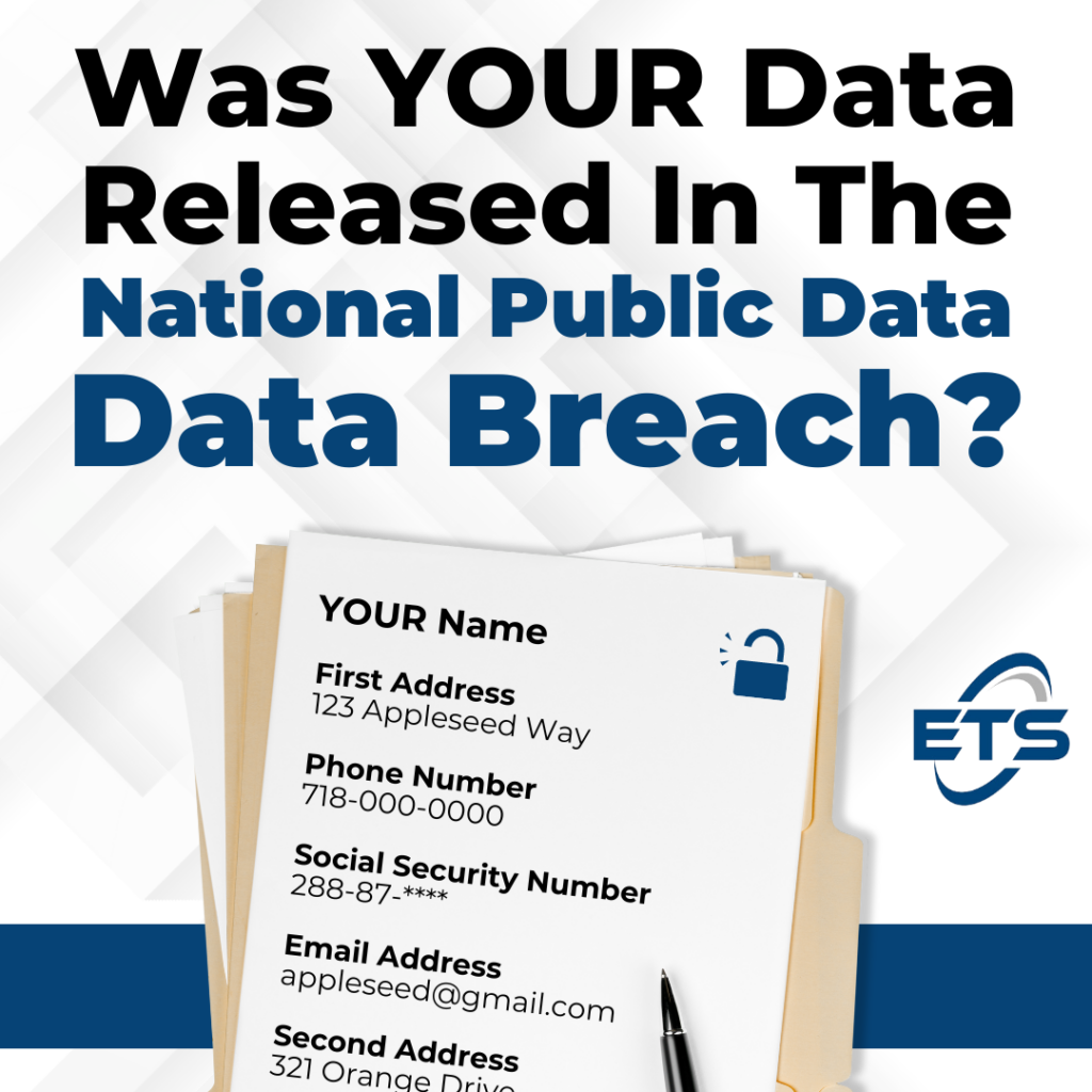 Was YOUR Data Released In The National Public Data Data Breach